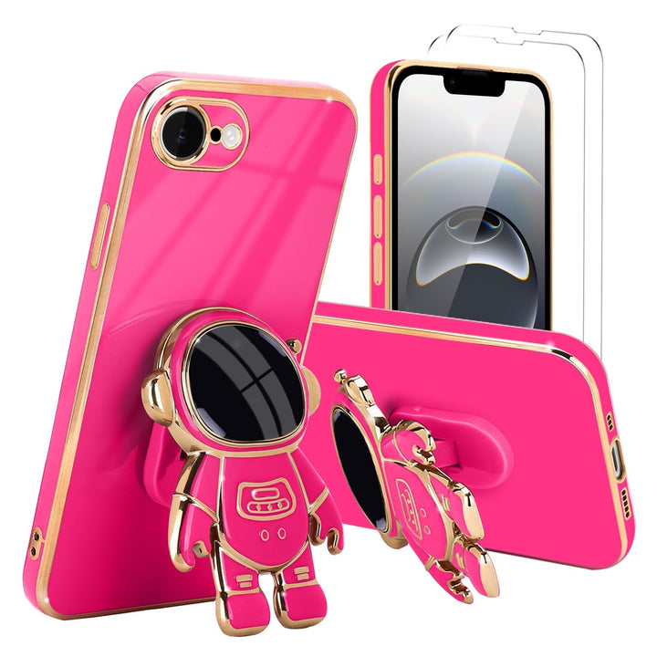 Astronaut Kickstand Case for iPhone 16 Pro - Green - DOKUTRONIX