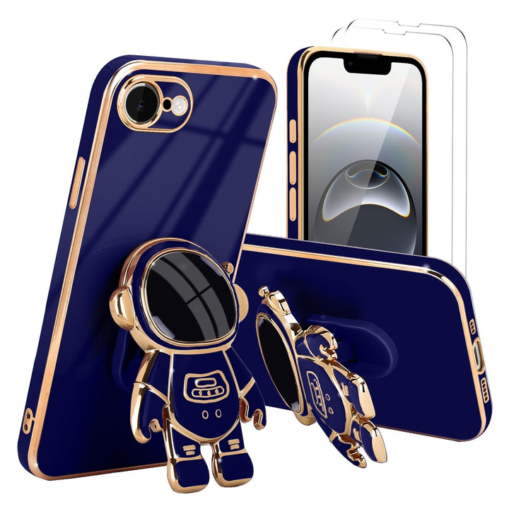 Astronaut Kickstand Case for iPhone 16 Pro - Green - DOKUTRONIX