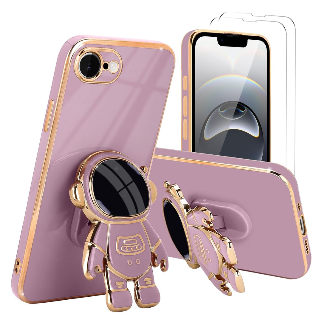 Astronaut Kickstand Case for iPhone 16 Pro - Green - DOKUTRONIX