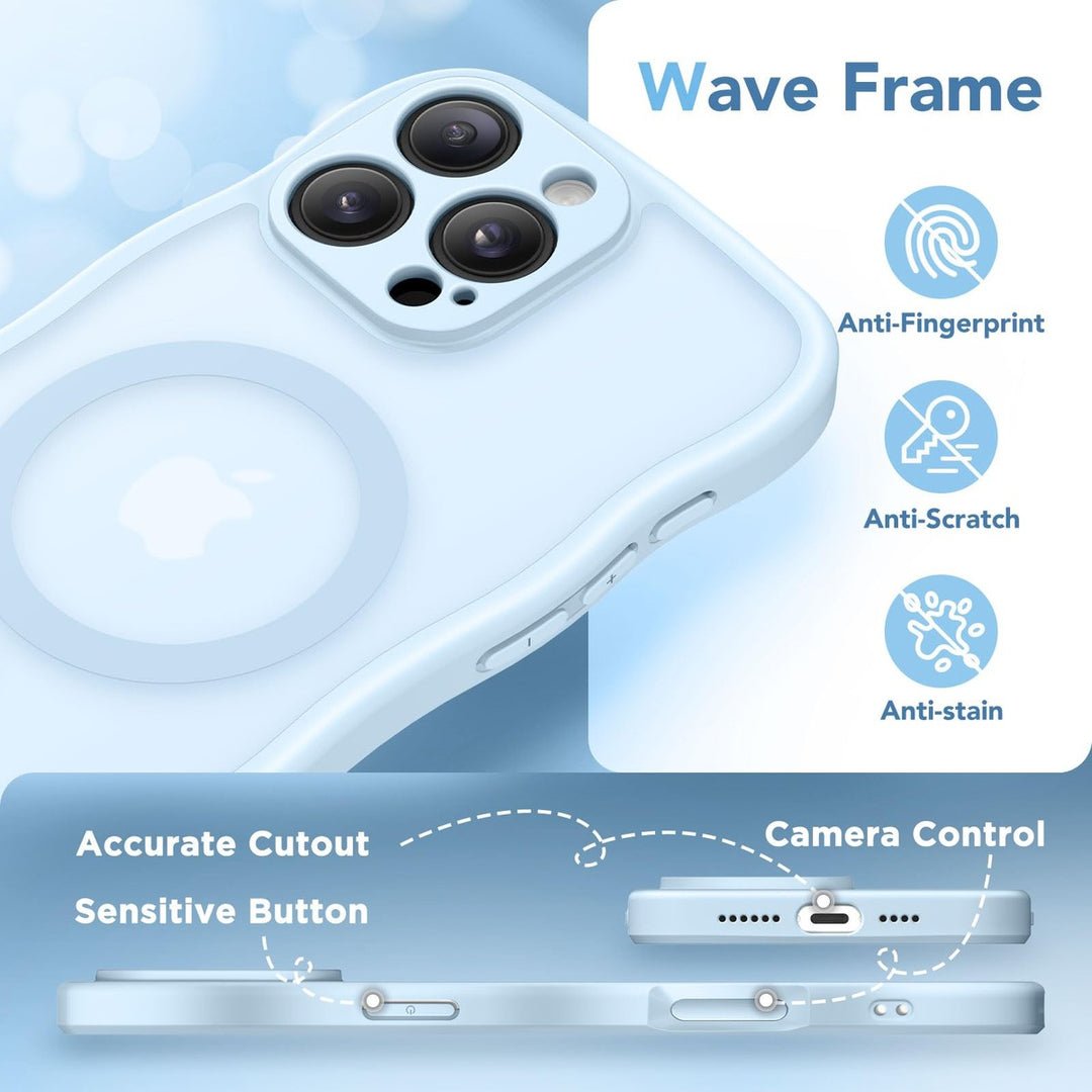 WaveGuard iPhone 16 Pro Case - Cute & Chic! - DOKUTRONIX