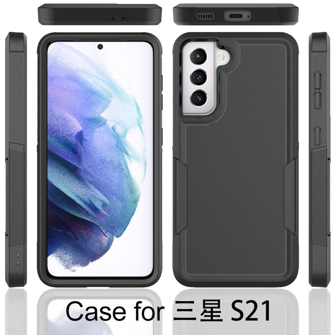 ArmorShield Galaxy S21 Case - Rugged & Shockproof - DOKUTRONIX