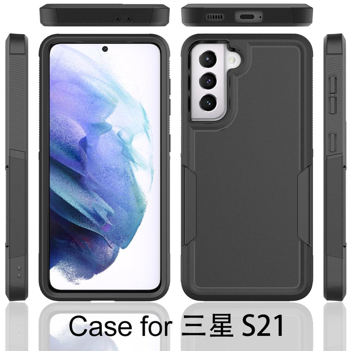 ArmorShield Galaxy S21 Case - Rugged & Shockproof - DOKUTRONIX