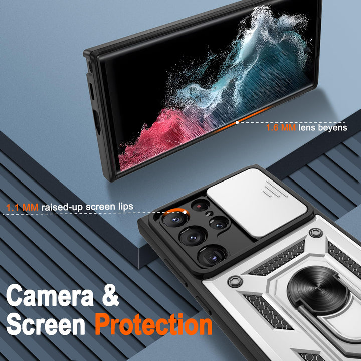Galaxy S21 Defender Case with 360° Kickstand & Cover - DOKUTRONIX