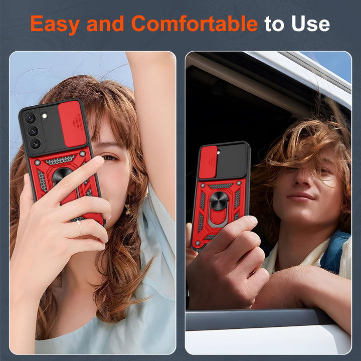 Galaxy S21 Defender Case with 360° Kickstand & Cover - DOKUTRONIX