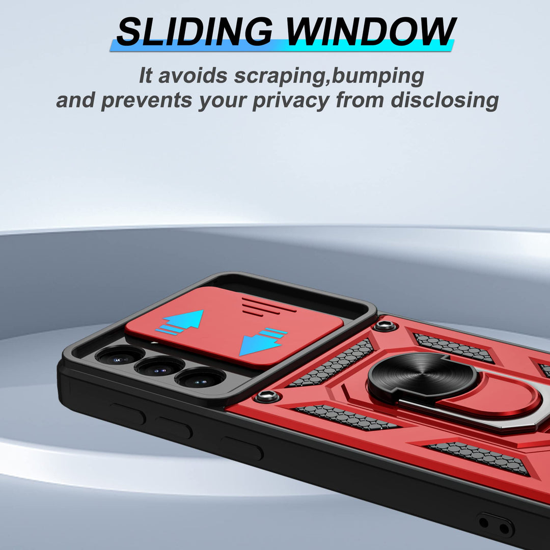 Galaxy S21 Defender Case with 360° Kickstand & Cover - DOKUTRONIX