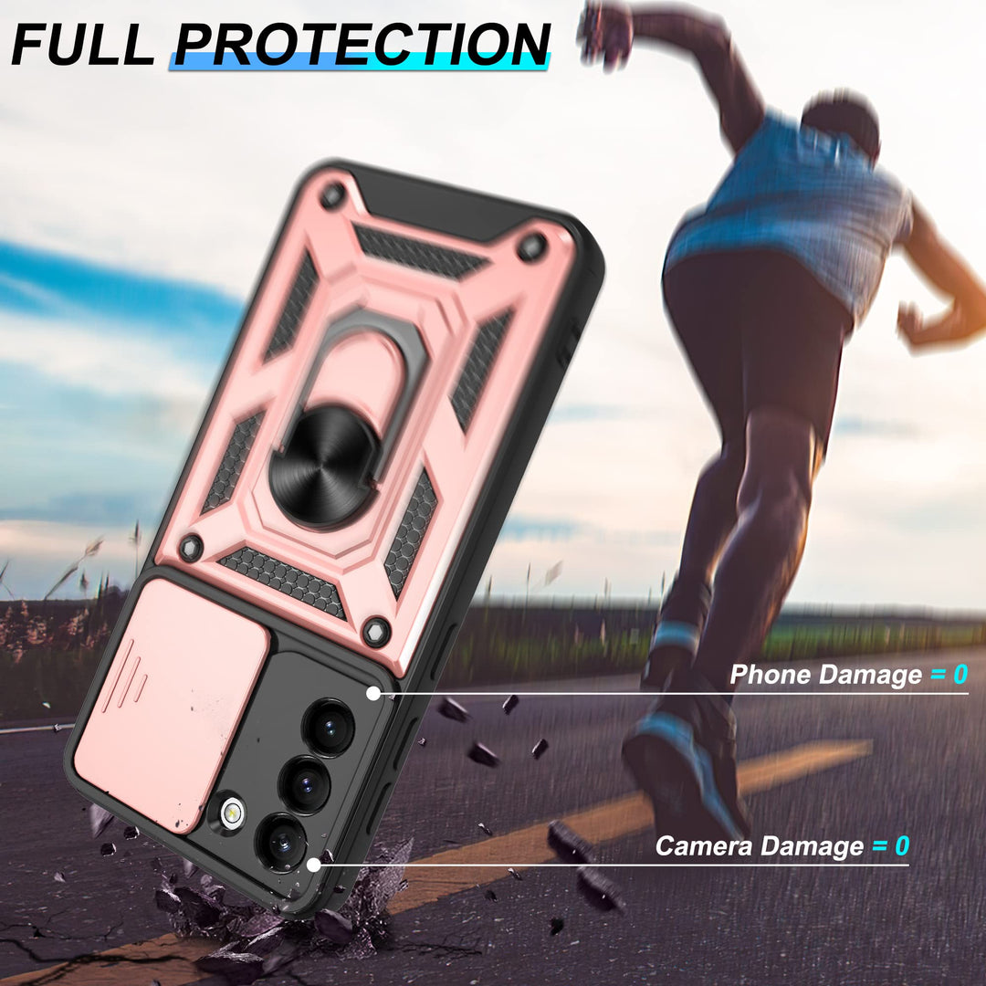 Galaxy S21 Defender Case with 360° Kickstand & Cover - DOKUTRONIX