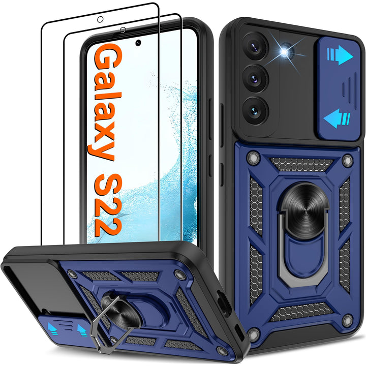 Galaxy S21 Defender Case with 360° Kickstand & Cover - DOKUTRONIX