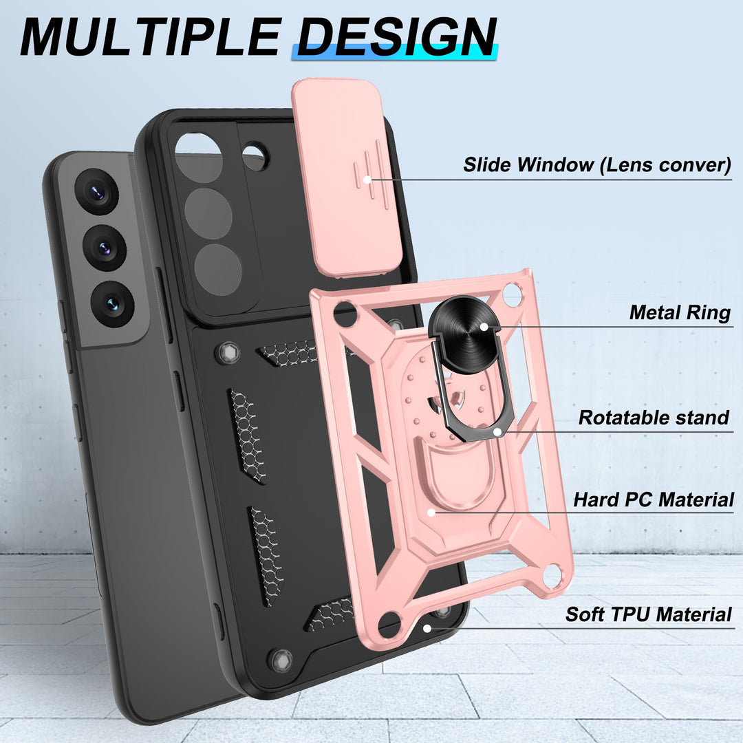 Galaxy S21 Defender Case with 360° Kickstand & Cover - DOKUTRONIX