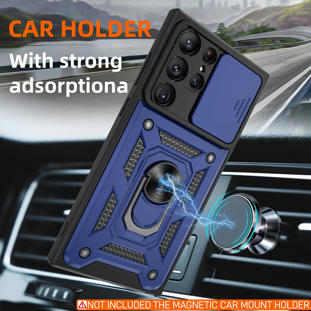 Galaxy S21 Defender Case with 360° Kickstand & Cover - DOKUTRONIX
