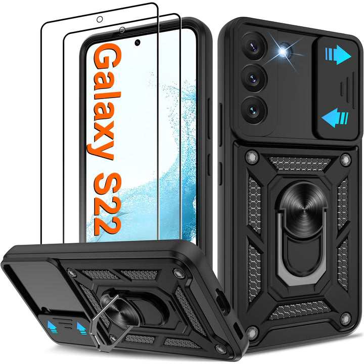 Galaxy S21 Defender Case with 360° Kickstand & Cover - DOKUTRONIX