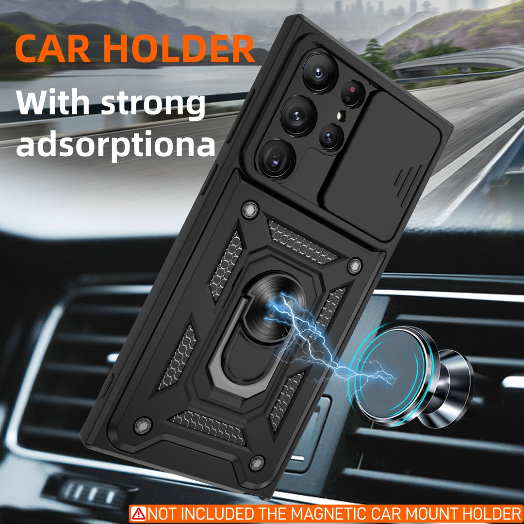 Galaxy S21 Defender Case with 360° Kickstand & Cover - DOKUTRONIX