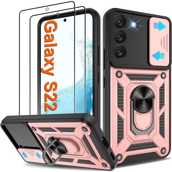 Galaxy S21 Defender Case with 360° Kickstand & Cover - DOKUTRONIX