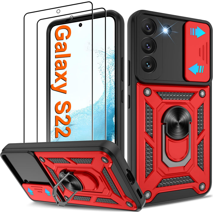 Galaxy S21 Defender Case with 360° Kickstand & Cover - DOKUTRONIX