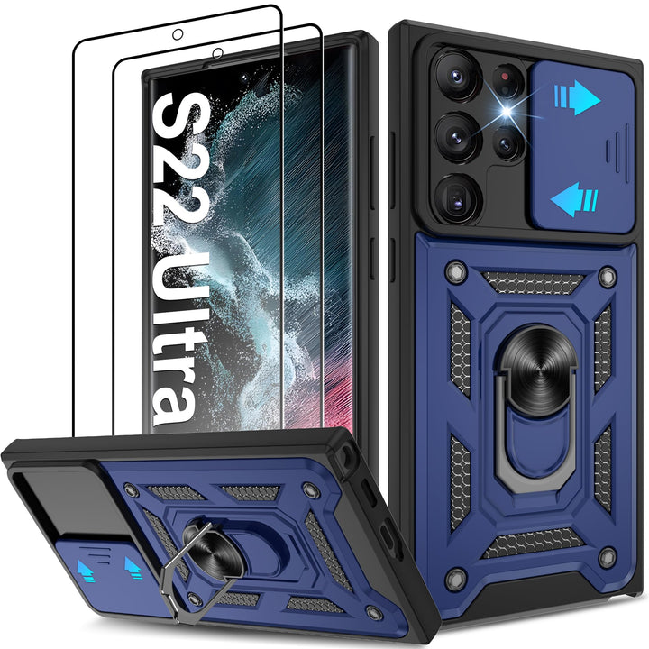 Galaxy S21 Defender Case with 360° Kickstand & Cover - DOKUTRONIX
