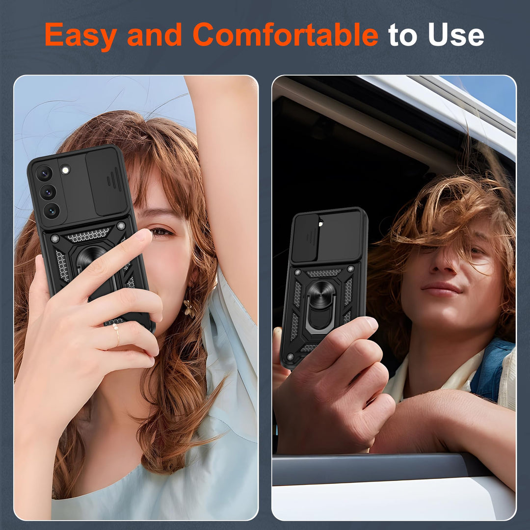 Galaxy S21 Defender Case with 360° Kickstand & Cover - DOKUTRONIX
