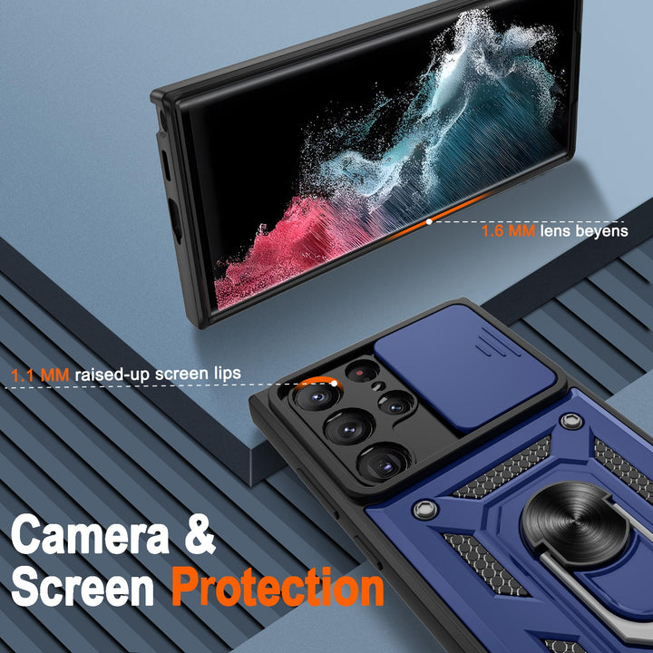 Galaxy S21 Defender Case with 360° Kickstand & Cover - DOKUTRONIX