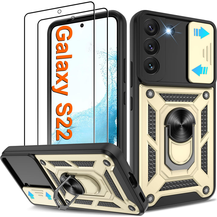 Galaxy S21 Defender Case with 360° Kickstand & Cover - DOKUTRONIX