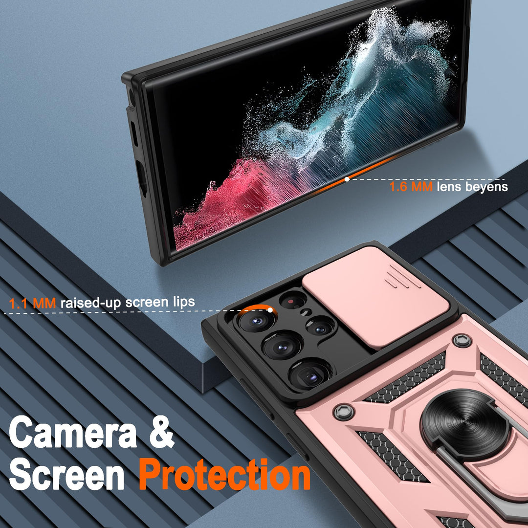 Galaxy S21 Defender Case with 360° Kickstand & Cover - DOKUTRONIX