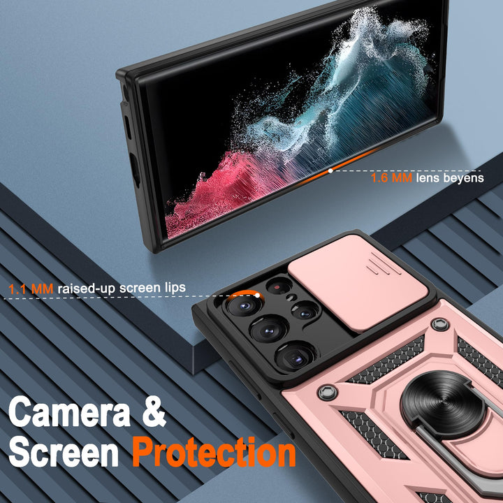 Galaxy S21 Defender Case with 360° Kickstand & Cover - DOKUTRONIX