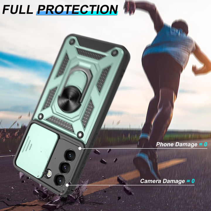 Galaxy S21 Defender Case with 360° Kickstand & Cover - DOKUTRONIX