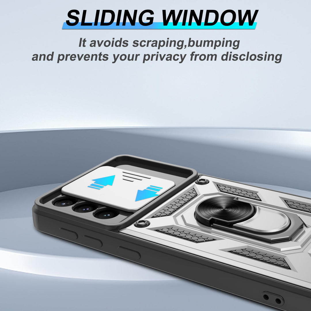 Galaxy S21 Defender Case with 360° Kickstand & Cover - DOKUTRONIX