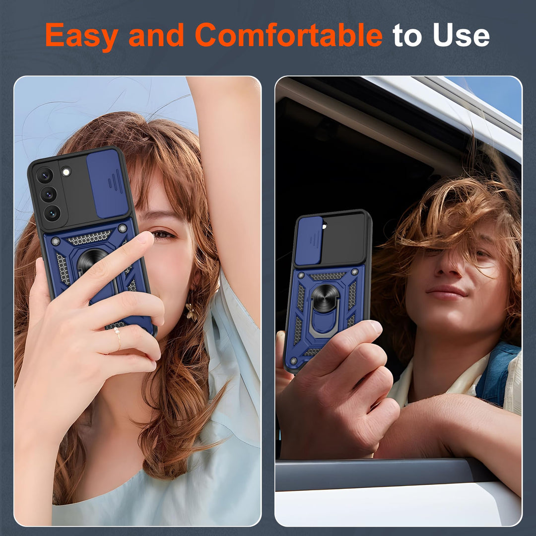 Galaxy S21 Defender Case with 360° Kickstand & Cover - DOKUTRONIX