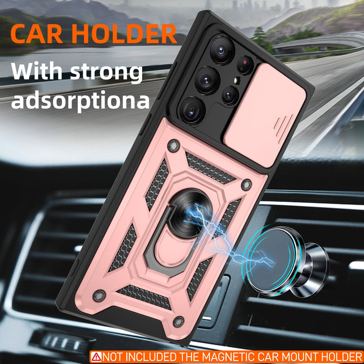 Galaxy S21 Defender Case with 360° Kickstand & Cover - DOKUTRONIX