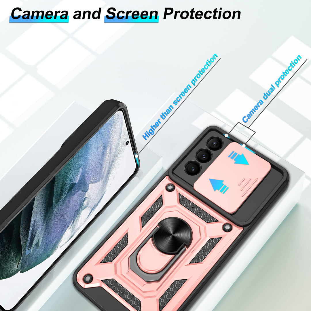Galaxy S21 Defender Case with 360° Kickstand & Cover - DOKUTRONIX