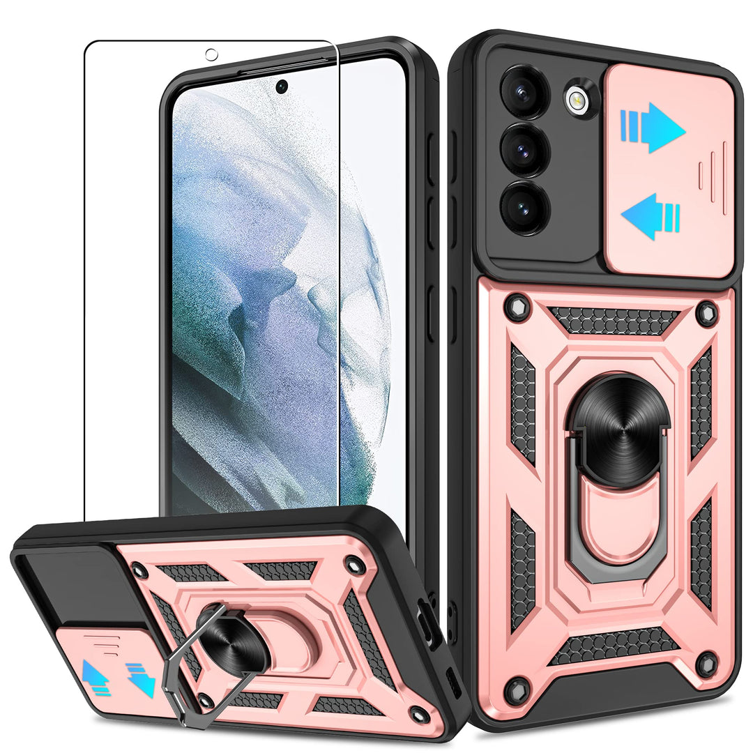 Galaxy S21 Defender Case with 360° Kickstand & Cover - DOKUTRONIX