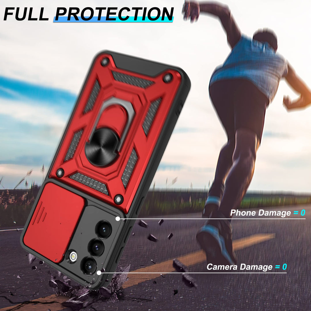 Galaxy S21 Defender Case with 360° Kickstand & Cover - DOKUTRONIX