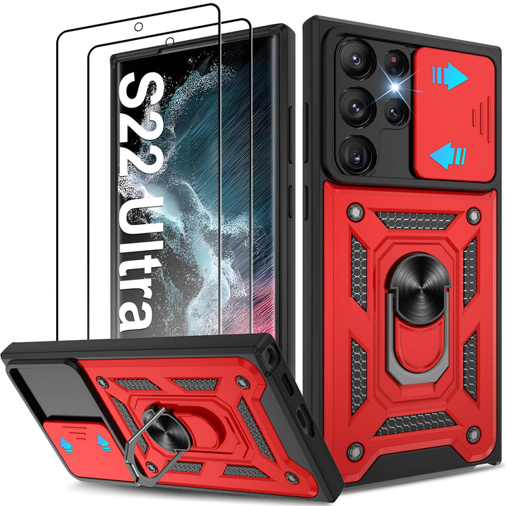 Galaxy S21 Defender Case with 360° Kickstand & Cover - DOKUTRONIX