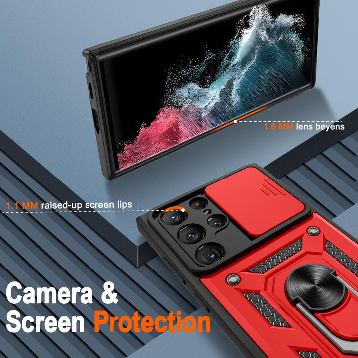 Galaxy S21 Defender Case with 360° Kickstand & Cover - DOKUTRONIX