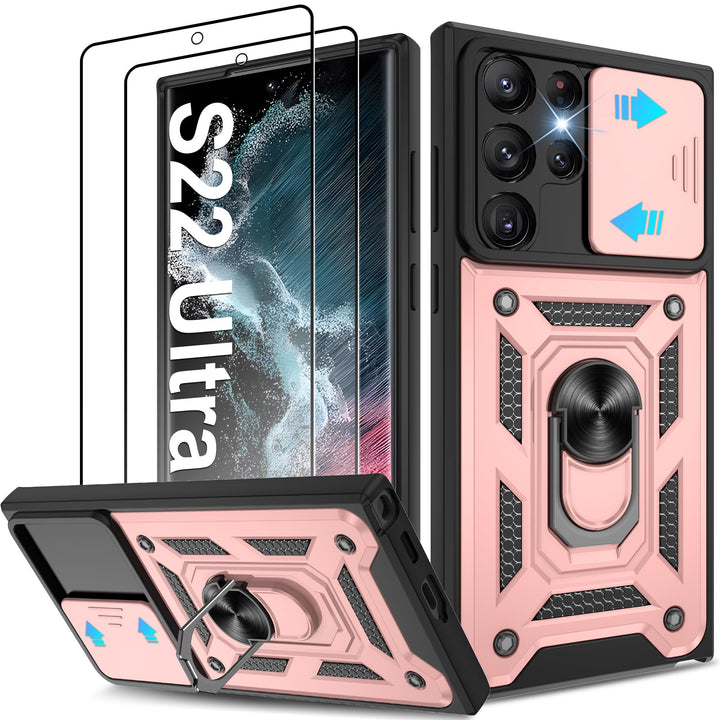 Galaxy S21 Defender Case with 360° Kickstand & Cover - DOKUTRONIX