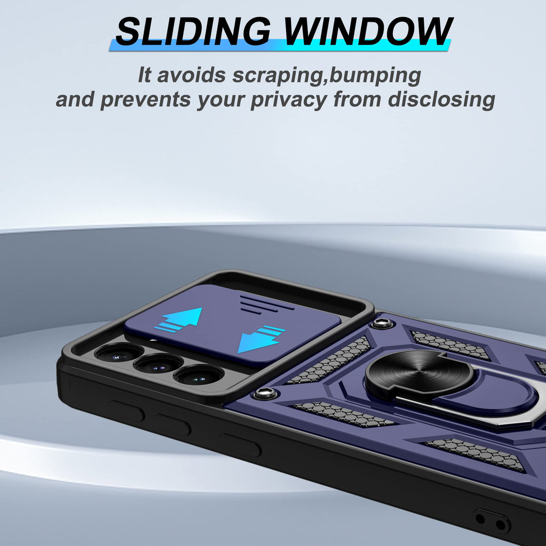 Galaxy S21 Defender Case with 360° Kickstand & Cover - DOKUTRONIX