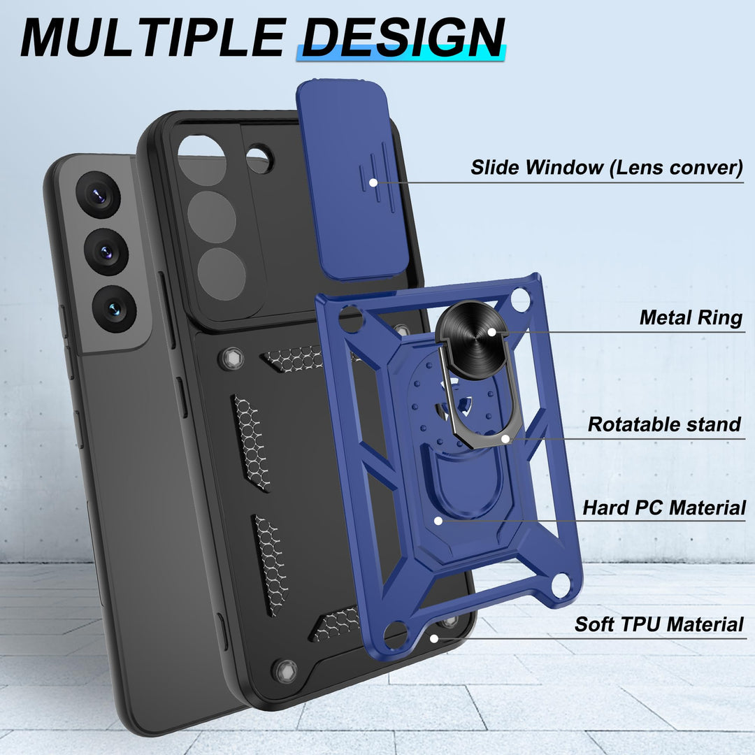 Galaxy S21 Defender Case with 360° Kickstand & Cover - DOKUTRONIX