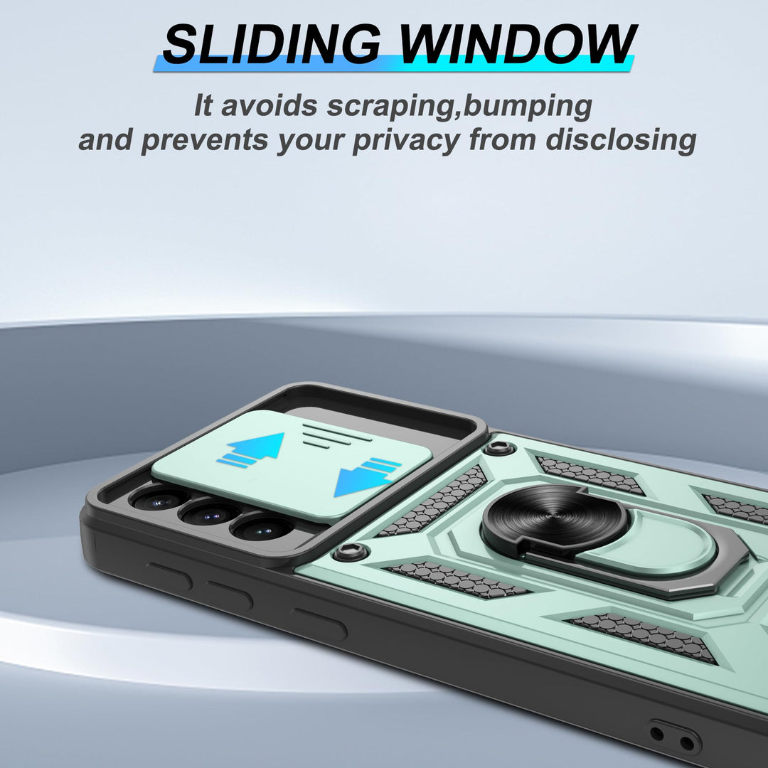 Galaxy S21 Defender Case with 360° Kickstand & Cover - DOKUTRONIX