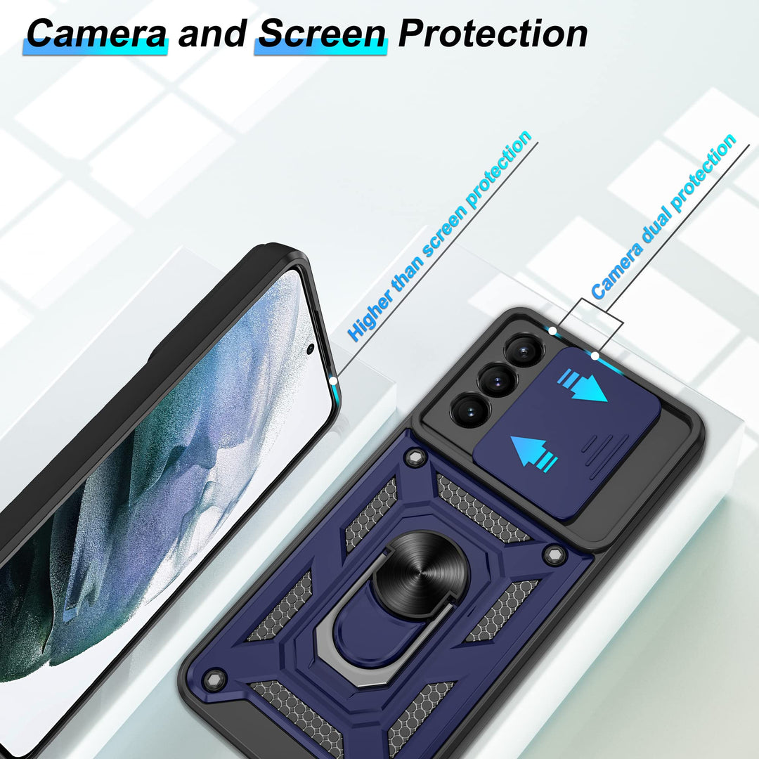 Galaxy S21 Defender Case with 360° Kickstand & Cover - DOKUTRONIX
