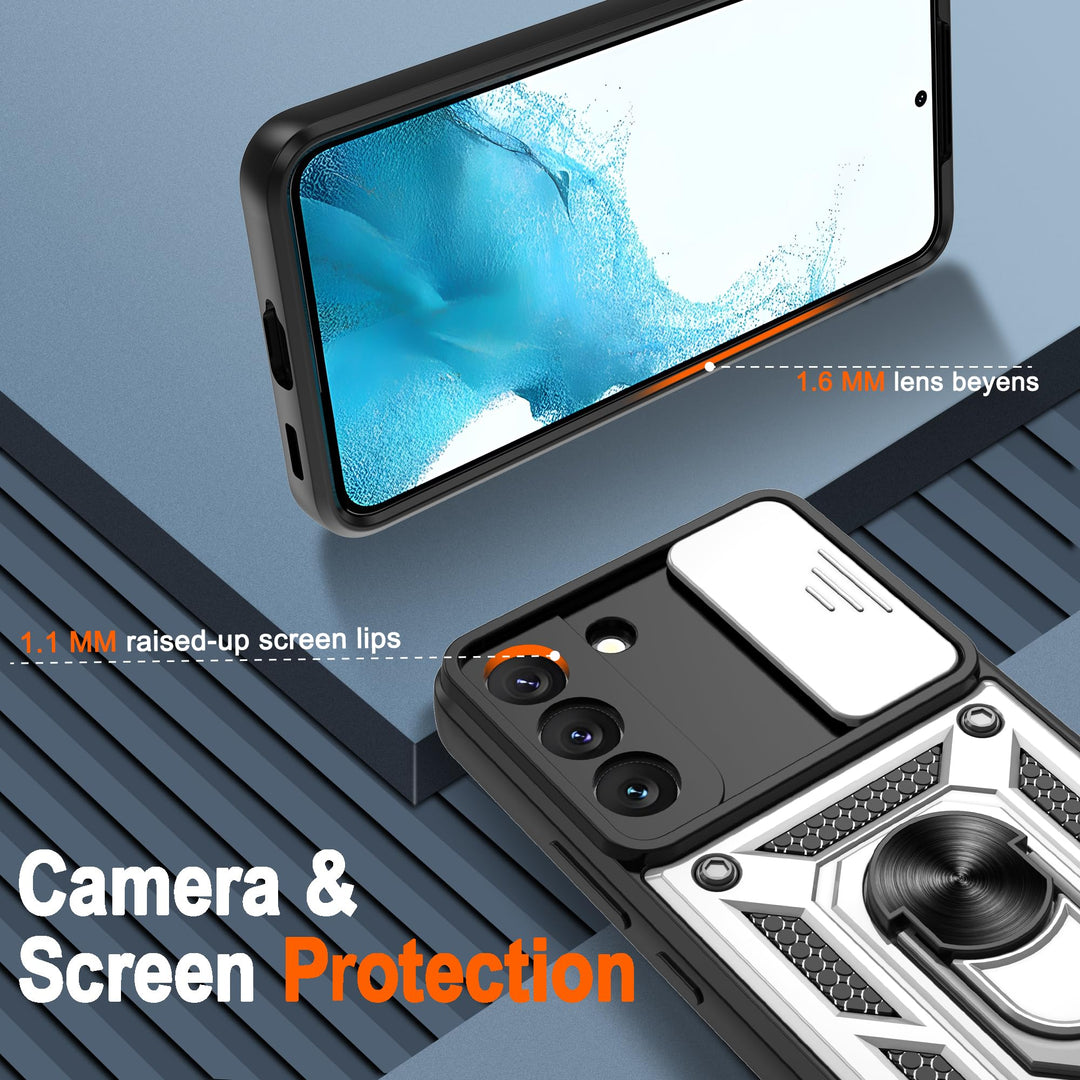 Galaxy S21 Defender Case with 360° Kickstand & Cover - DOKUTRONIX