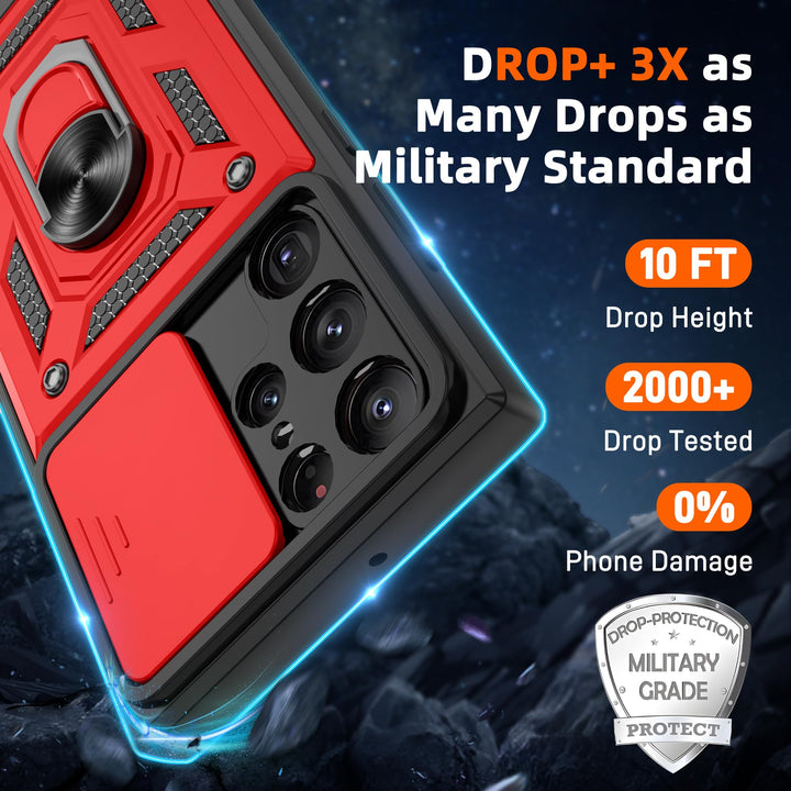 Galaxy S21 Defender Case with 360° Kickstand & Cover - DOKUTRONIX