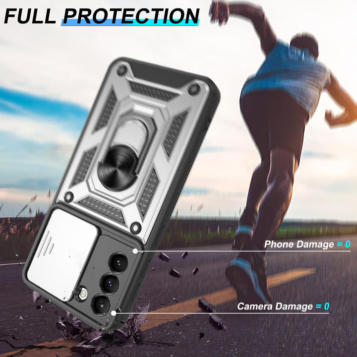 Galaxy S21 Defender Case with 360° Kickstand & Cover - DOKUTRONIX