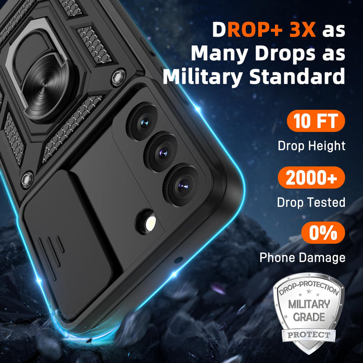 Galaxy S21 Defender Case with 360° Kickstand & Cover - DOKUTRONIX