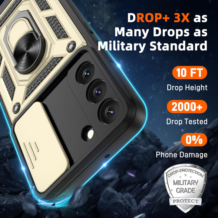 Galaxy S21 Defender Case with 360° Kickstand & Cover - DOKUTRONIX