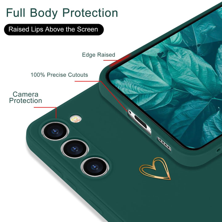 Galaxy S23 Cute Slim Shockproof Case - Blue Grey - DOKUTRONIX