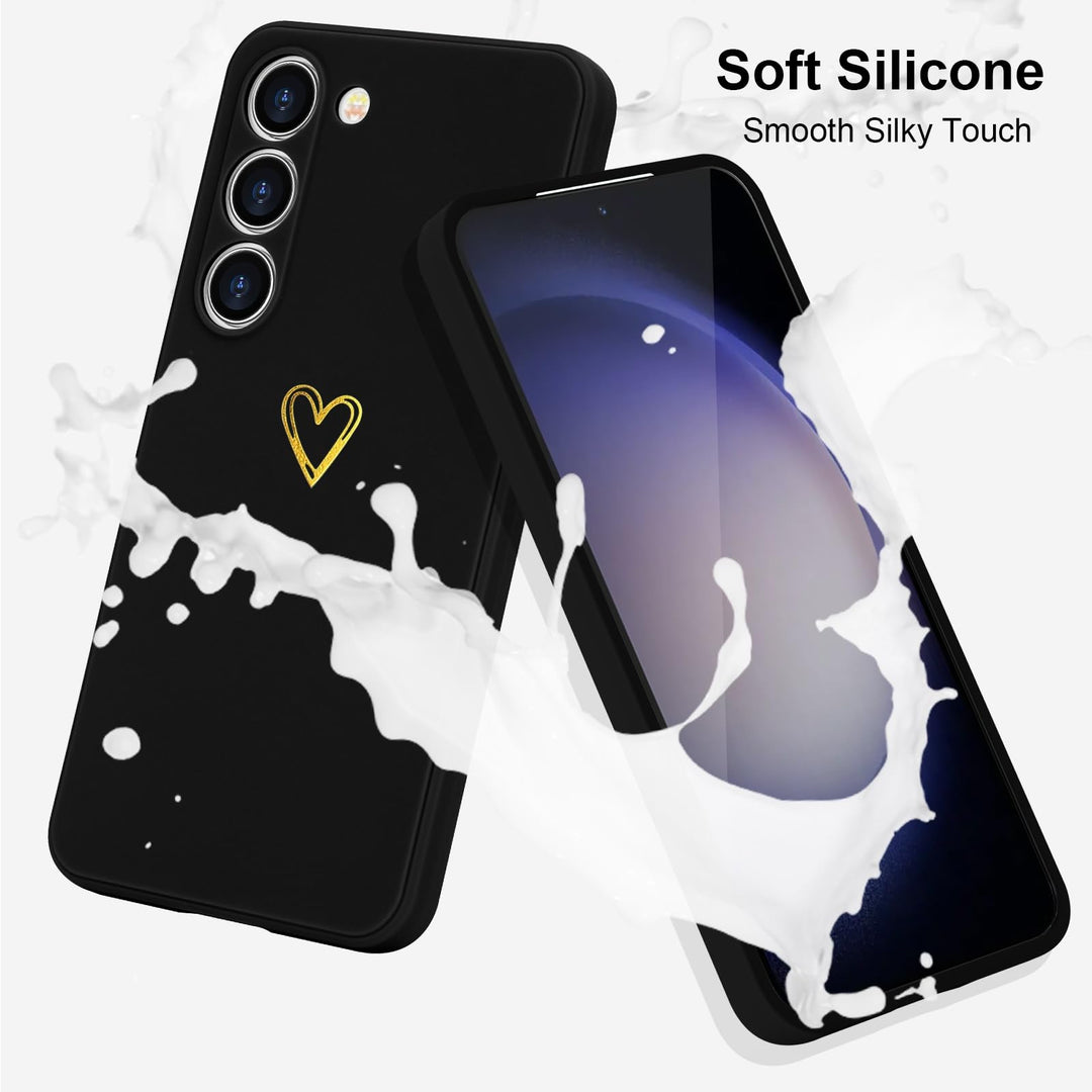 Galaxy S23 Cute Slim Shockproof Case - Blue Grey - DOKUTRONIX
