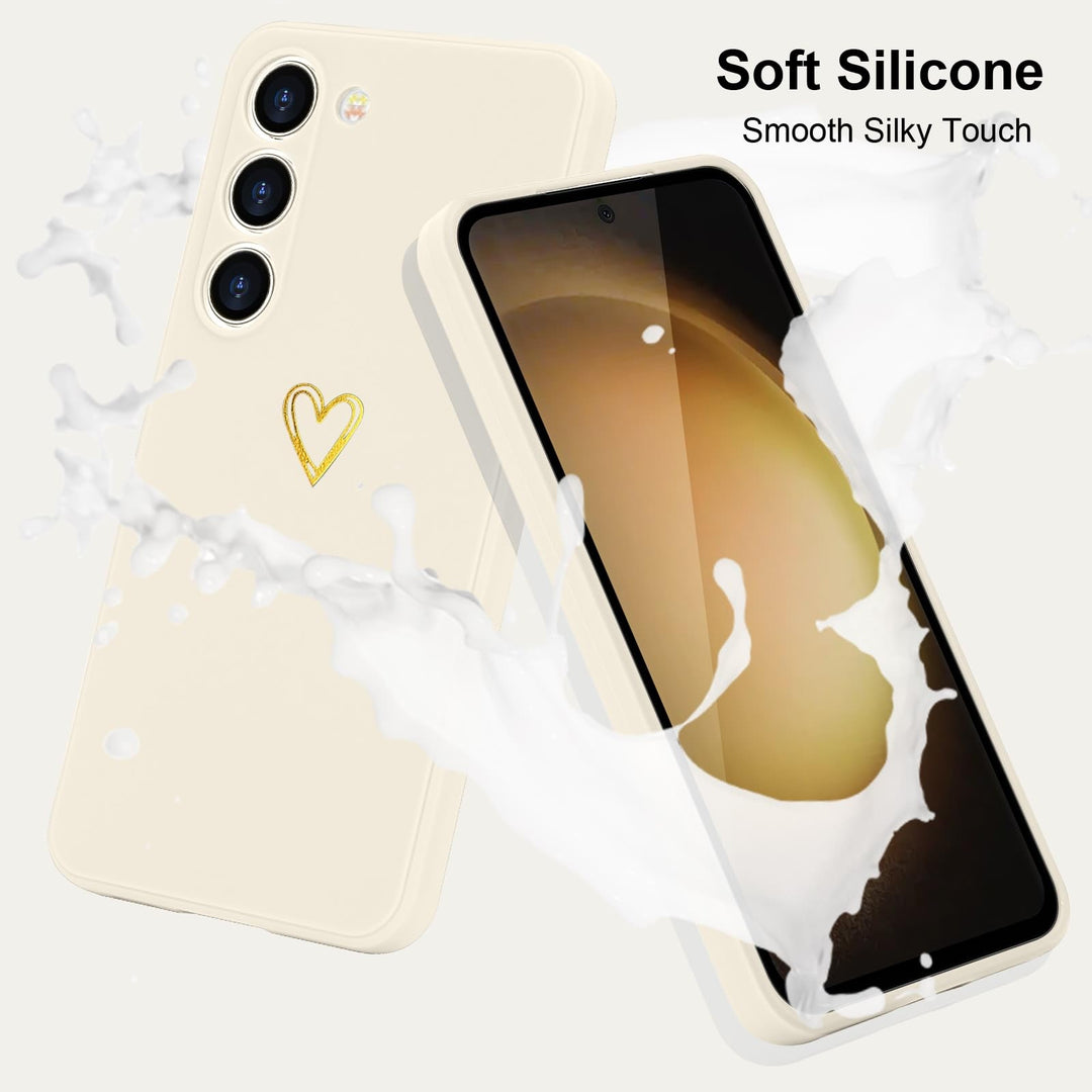 Galaxy S23 Cute Slim Shockproof Case - Blue Grey - DOKUTRONIX