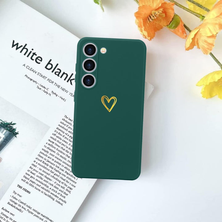 Galaxy S23 Cute Slim Shockproof Case - Blue Grey - DOKUTRONIX