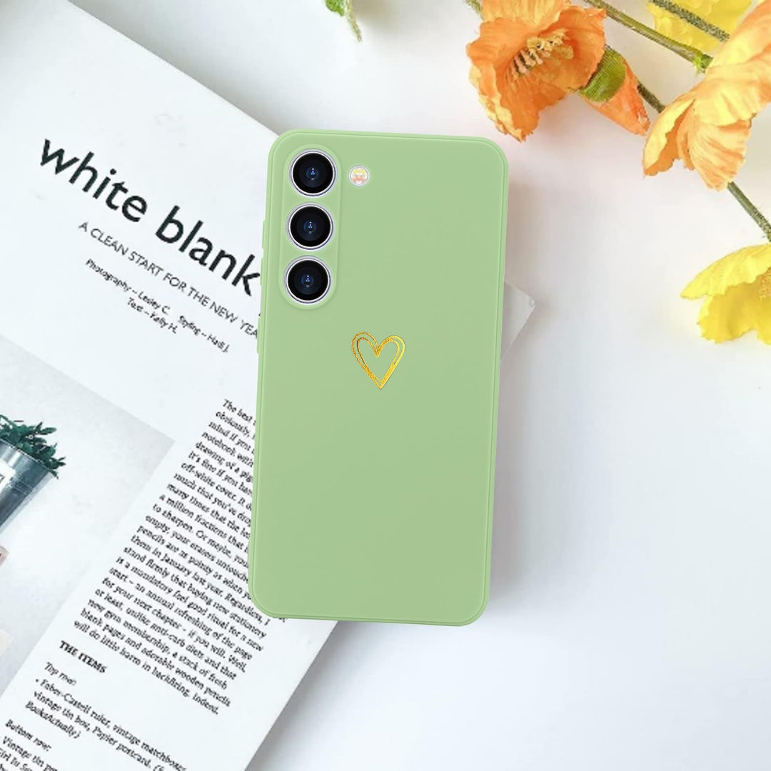Galaxy S23 Cute Slim Shockproof Case - Blue Grey - DOKUTRONIX
