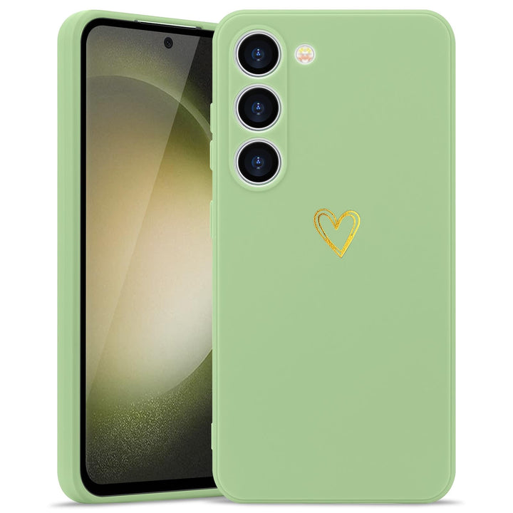 Galaxy S23 Cute Slim Shockproof Case - Blue Grey - DOKUTRONIX