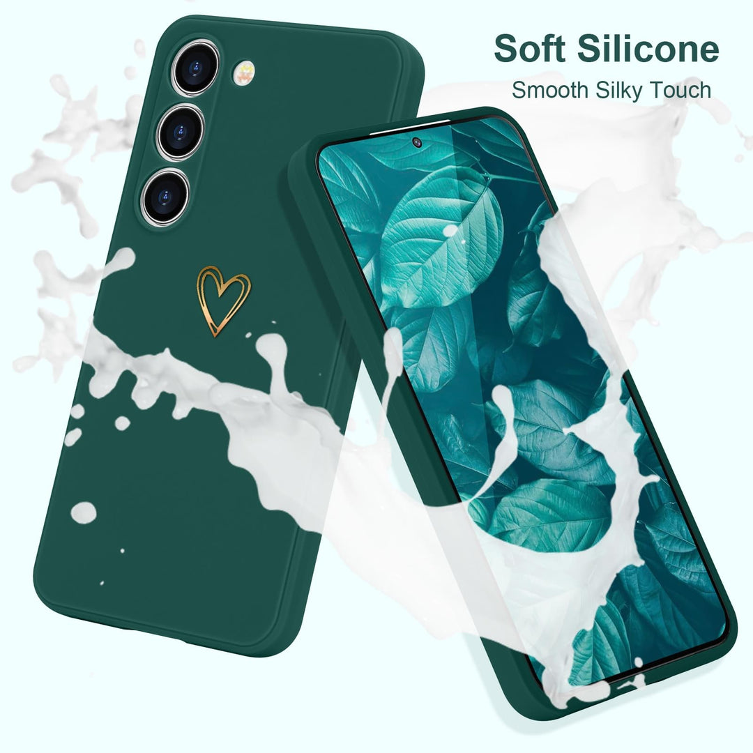 Galaxy S23 Cute Slim Shockproof Case - Blue Grey - DOKUTRONIX