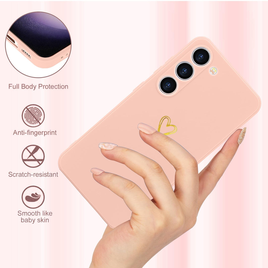 Galaxy S23 Cute Slim Shockproof Case - Blue Grey - DOKUTRONIX